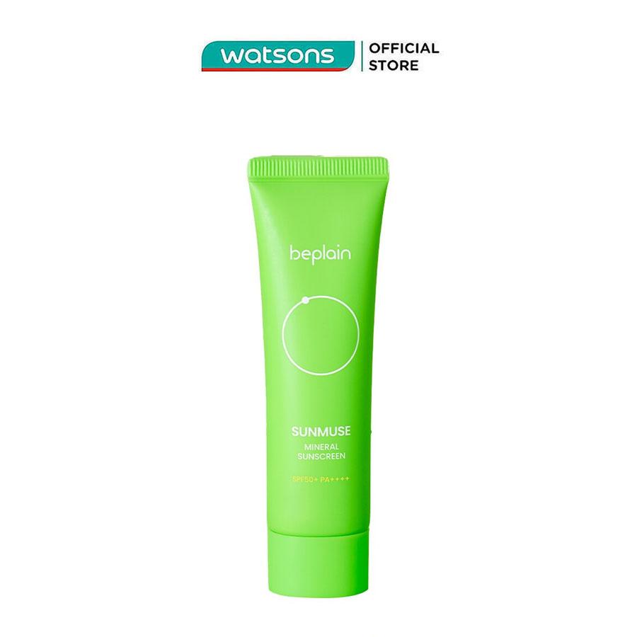 Kem Chống Nắng Beplain Sunmuse Mineral Sunscreen SPF50+ PA++++ 50ml