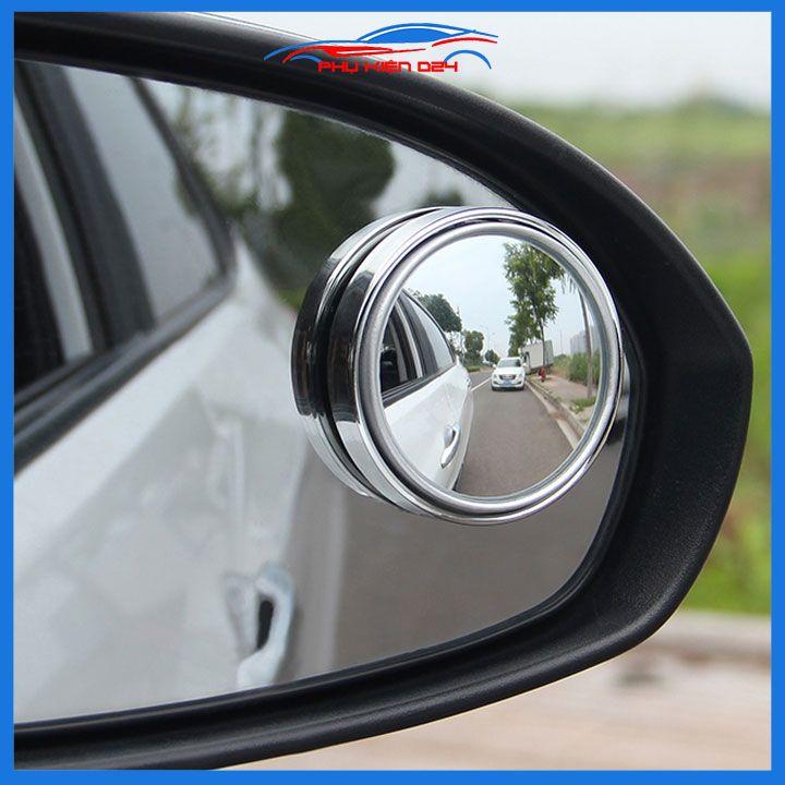 Gương chiếu hậu mini đường kính 55mm cho ô tô góc điều chỉnh 360 độ