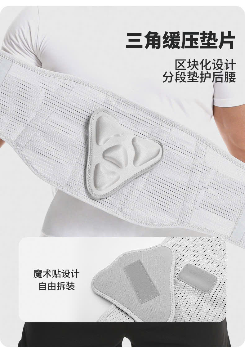 Đai Lưng, Nẹp Lưng Mới Giảm Đau Lưng Định Hình Cột Sống, Cải Thiện Thoái Hóa Thoát Vị Thoáng Khí Cho Nam Nữ AOLIKES- 7895