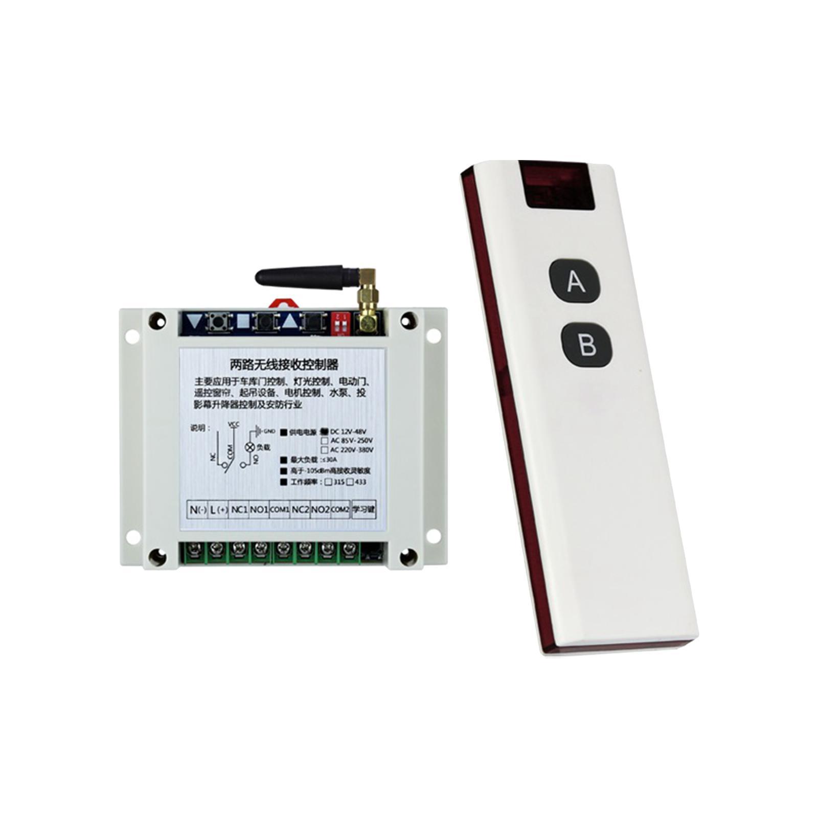 Water Pump Remote Control Switch with Receiver Remote Switch Multifunctional