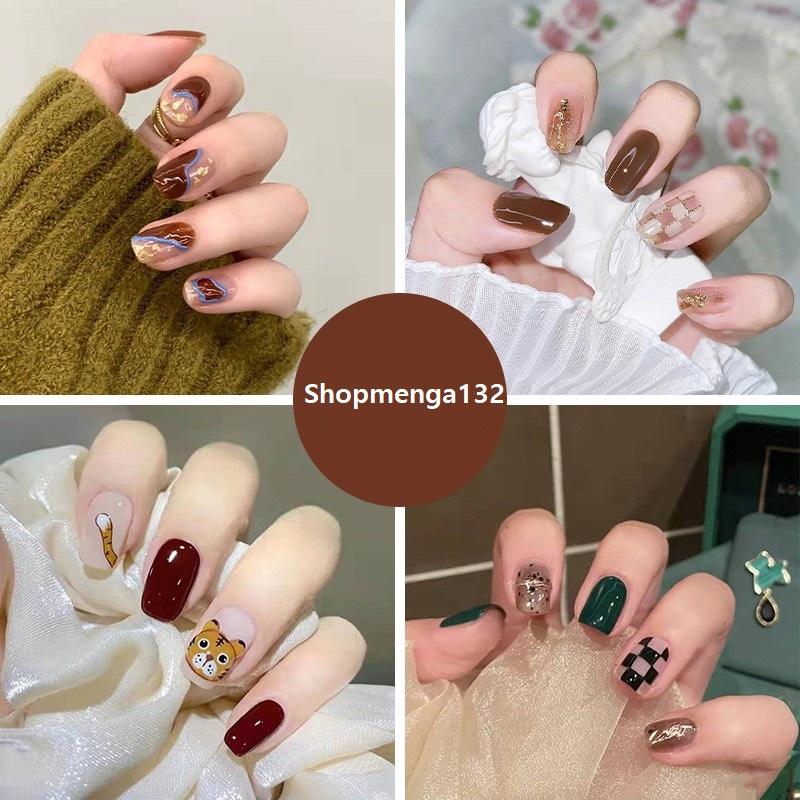 Móng tay giả đẹp làm nail kèm keo / R341 - R360