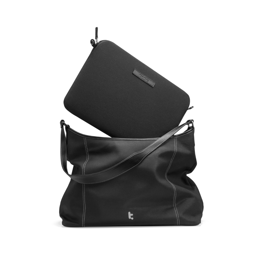 Combo Túi Xách Và Túi Chống Sốc Tomtoc Versatile - T28 Laptop Tote T28M1