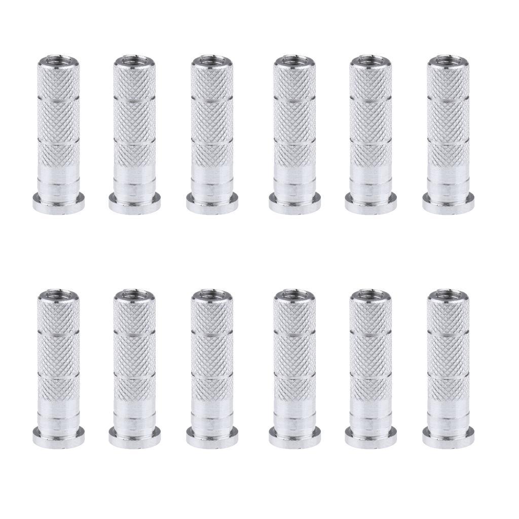 10x12 Pieces Aluminum Arrow Inserts for 6.2mm Arrow Shaft Archery Accessories