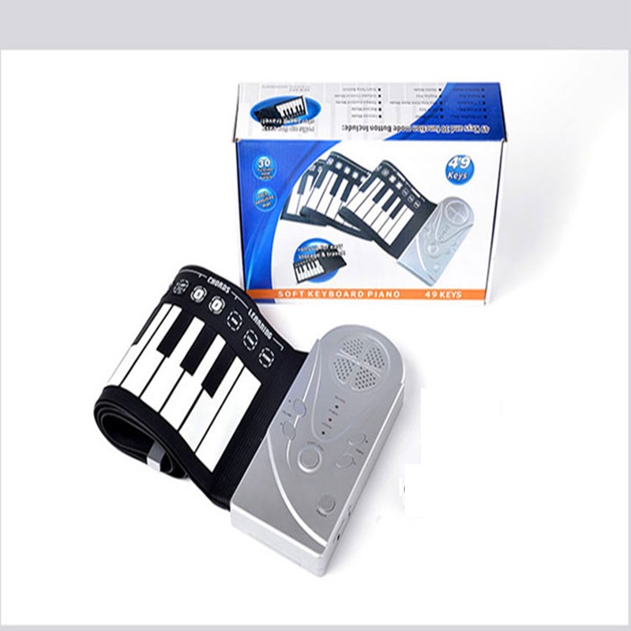 Đàn piano cuộn 49 phím Soft Keyboard Piano