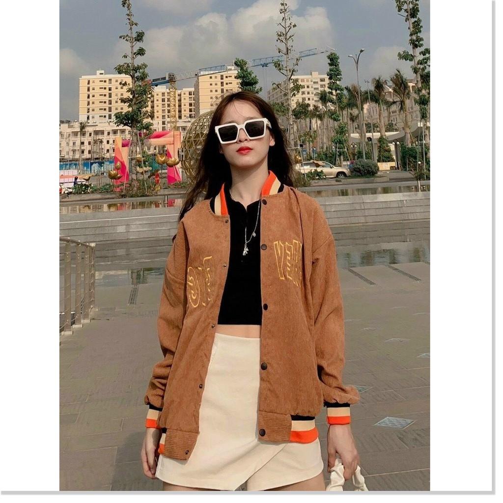 ÁO KHOÁC NỮ BOMBER UNISEX NHIỀU MÀU SẮC XINH XẮN 1HIT1 FASHION