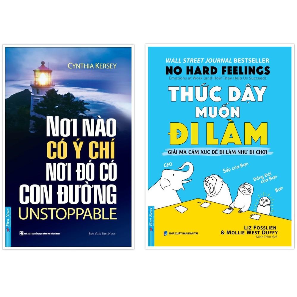 Sách - Combo Nơi Nào Có Ý Chí Nơi Đó Có Con Đường + Thức Dậy Muốn Đi Làm - FirstNews