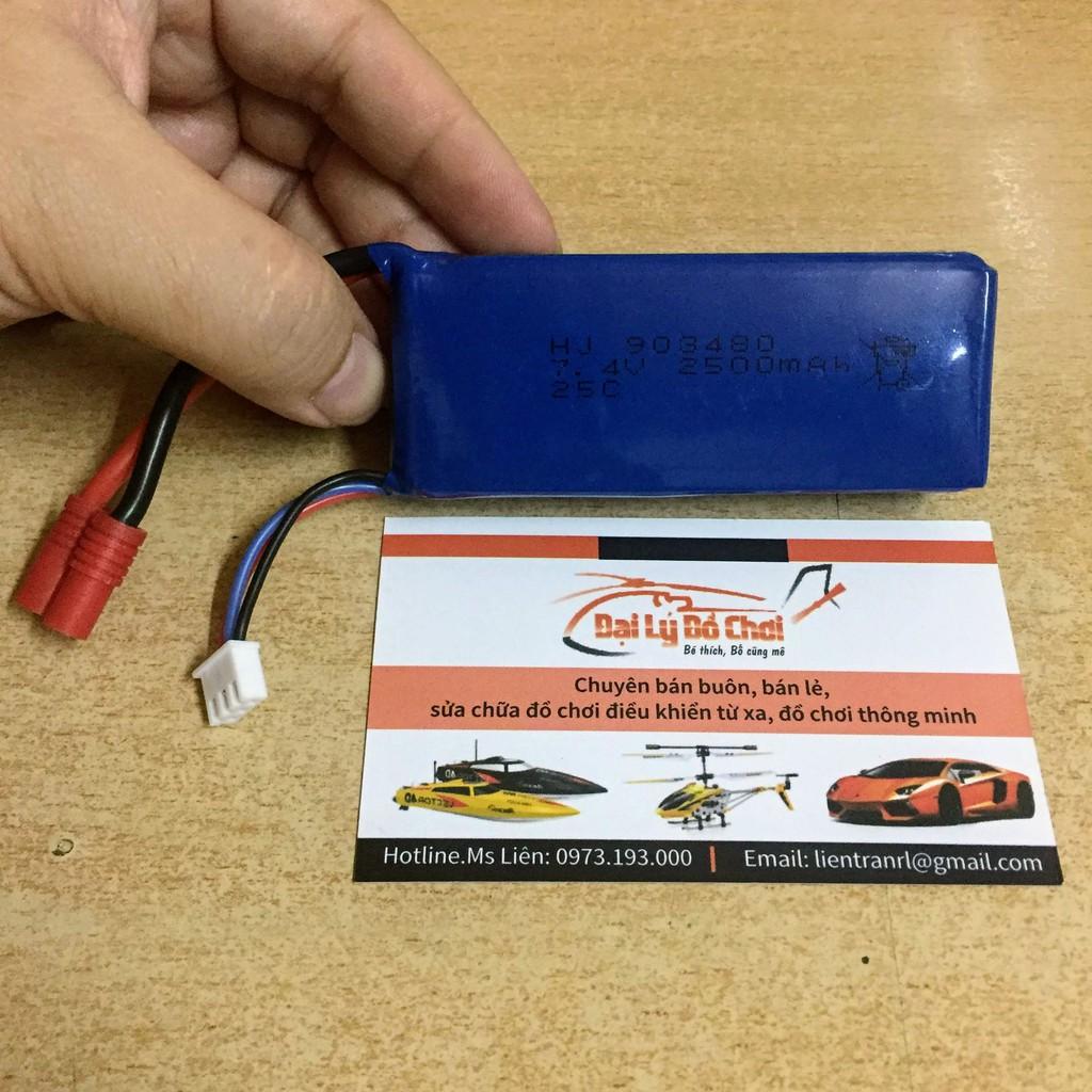 Pin sạc 7.4V dung lượng 2000mAh cho x8c, x8w, x8h