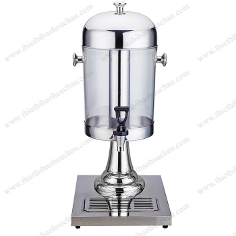 Bình đựng nước ép trái cây đơn inox trắng cho gia đình