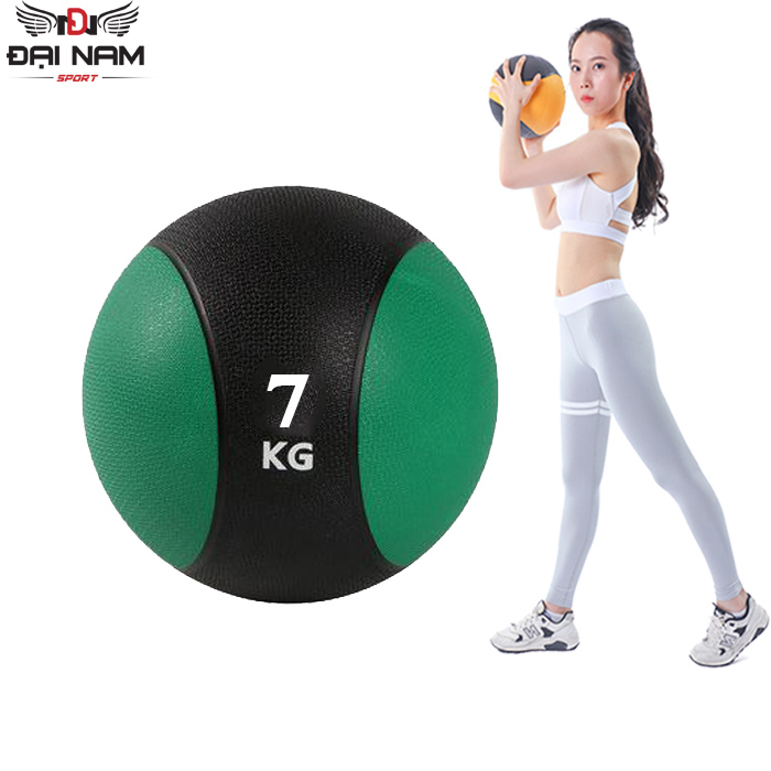 Bóng Tạ Tập Thể Dục,Tập Gym,Tập Yoga 7kg Chất Liệu Cao Su Đặc Hàng Nhập Khẩu Đại Nam Sport