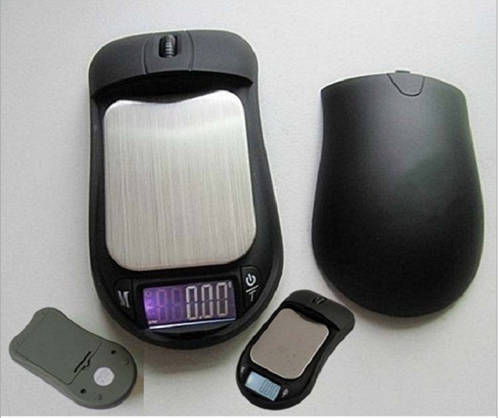Cân tiểu ly mouse scale độ chính xác cao, màn hình hiển thị LCD 200g