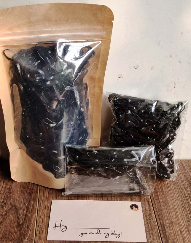 Dây Thun Cột Tóc - Màu Đen