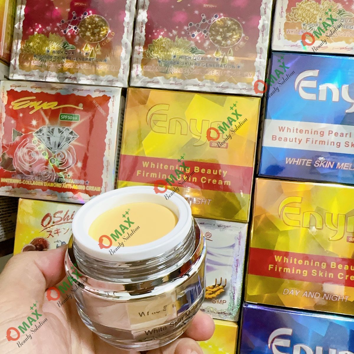 KEM ENYA MELASMA - NÁM - TÀN NHANG - MỤN THÂM CAO CẤP - WHITENING PEARL ANTIRICH BEAUTY FIRMING SKIN CREAM 25G