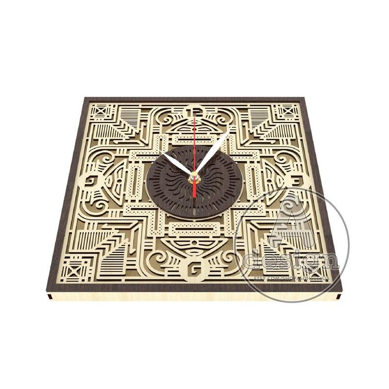 Đồng hồ gỗ treo tường decor trang trí