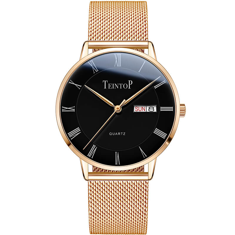 Đồng hồ nam chính hãng Teintop T7016-5 Hàng mới 100% ,Kính sapphire ,chống xước ,Chống nước 30m,mặt đen dây kim loại lưới mỏng ,vỏ máy làm bằng thép không gỉ 316L, Máy điện tử  ,Bảo Hành 12 Tháng,thiết kế đơn giản ,trẻ trung và sang trọng