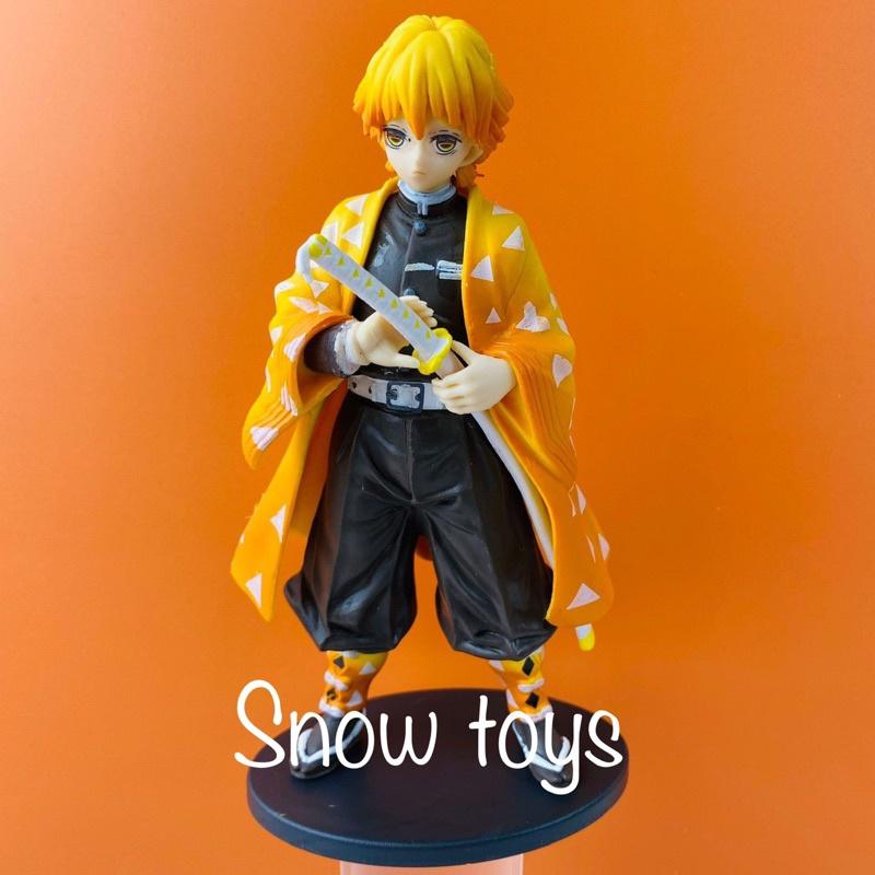 Mô hình Kimetsu No Yaiba - Mô hình thanh gươm diệt quỷ - Agatsuma Zenitsu - Cao 16cm