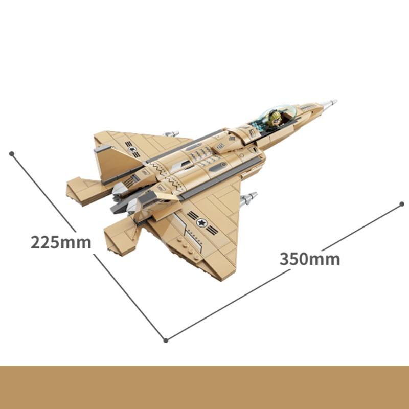 Đồ chơi Lắp ráp Máy bay phản lực - Enlighten 22013 Aircraft plane - Xếp hình thông minh - Mô hình trí tuệ
