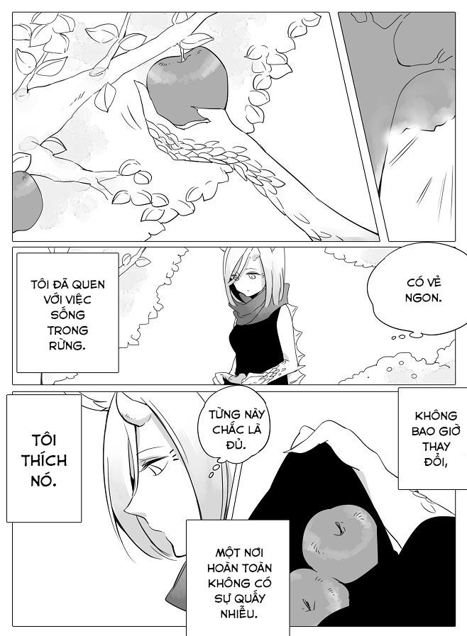 yêu quái cô đơn và cô bé bị mù chapter 1 2