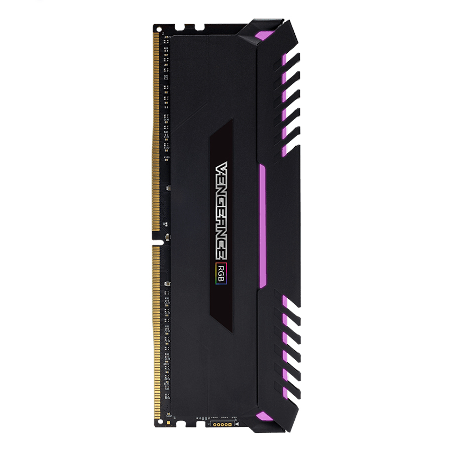 Bộ 4 Thanh RAM PC Corsair Vengeance RGB 8GB DDR4 3000MHz LED RGB - Hàng Chính Hãng