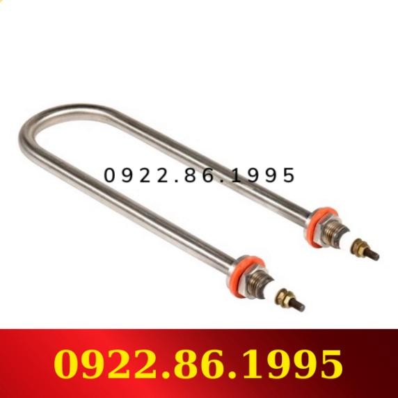 Điện trở thanh nhiệt còng nhiệt sử dụng cho nồi nấu phở, đun nước nóng, gia nhiệt nước chữ U 500w 220v hàng nhập0
