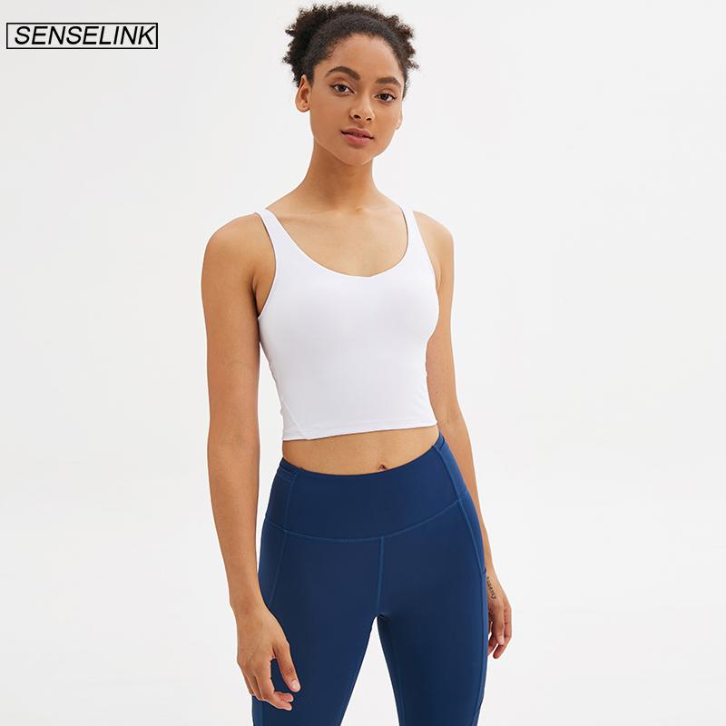 SENSELINK Áo Ngực Nữ Thể Thao Tập Yoga Trong Nhà Và Ngoài Trời Áo Ngực Áo Vest Nữ