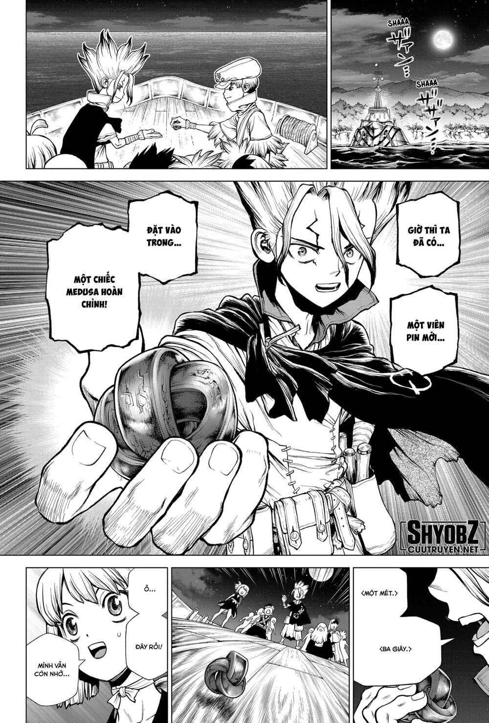 dr.stone - hồi sinh thế giới chapter 209 17
