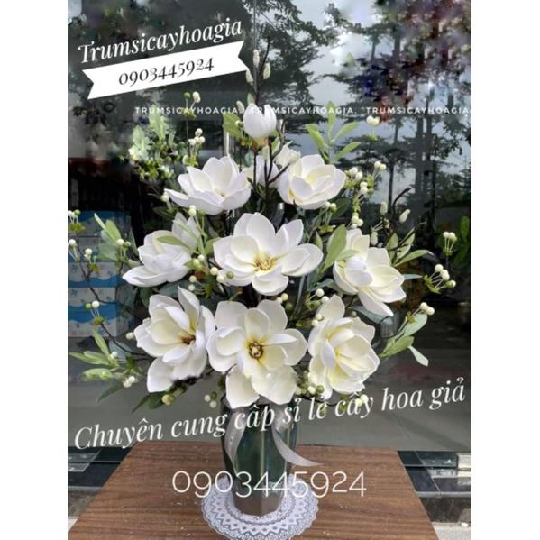 Hoa Mộc Lan Xốp Cao Cấp cao 130cm