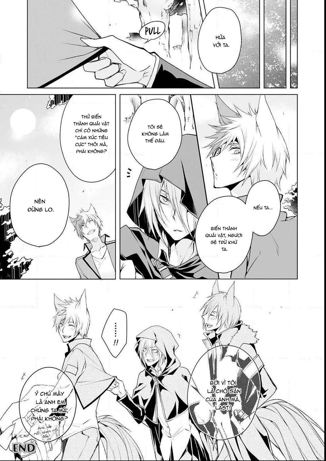 anh chàng người sói và tiểu thuyết gia lập dị chapter 6.2 13