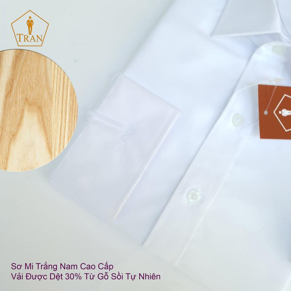 Aó Sơ Mi Trắng Nam Tay Dài Cao Cấp Làm Qùa Tặng Nam