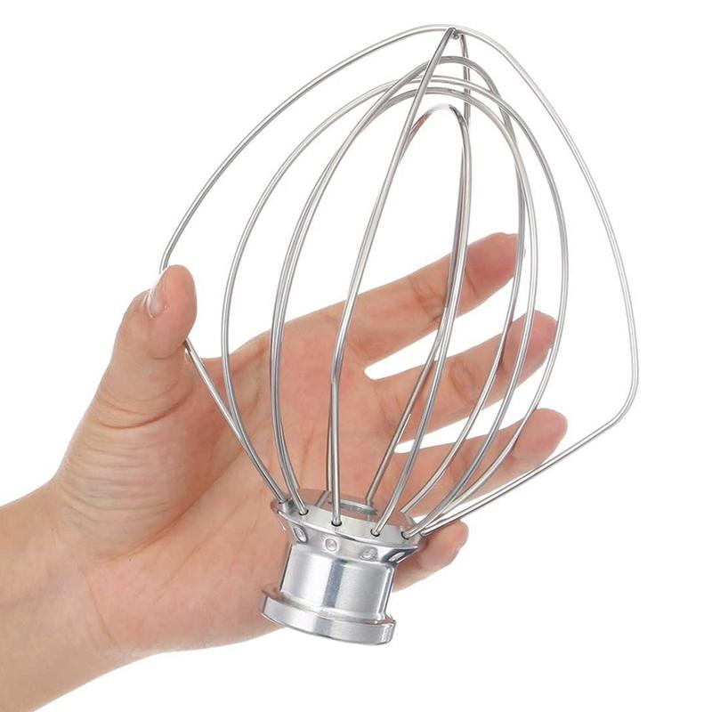 2 Gói Dây Thép Không Gỉ Roi Phối Đính Kèm Cho Kitchenaid K45WW Bột Bánh Bóng Đánh Kem Trứng Khuấy