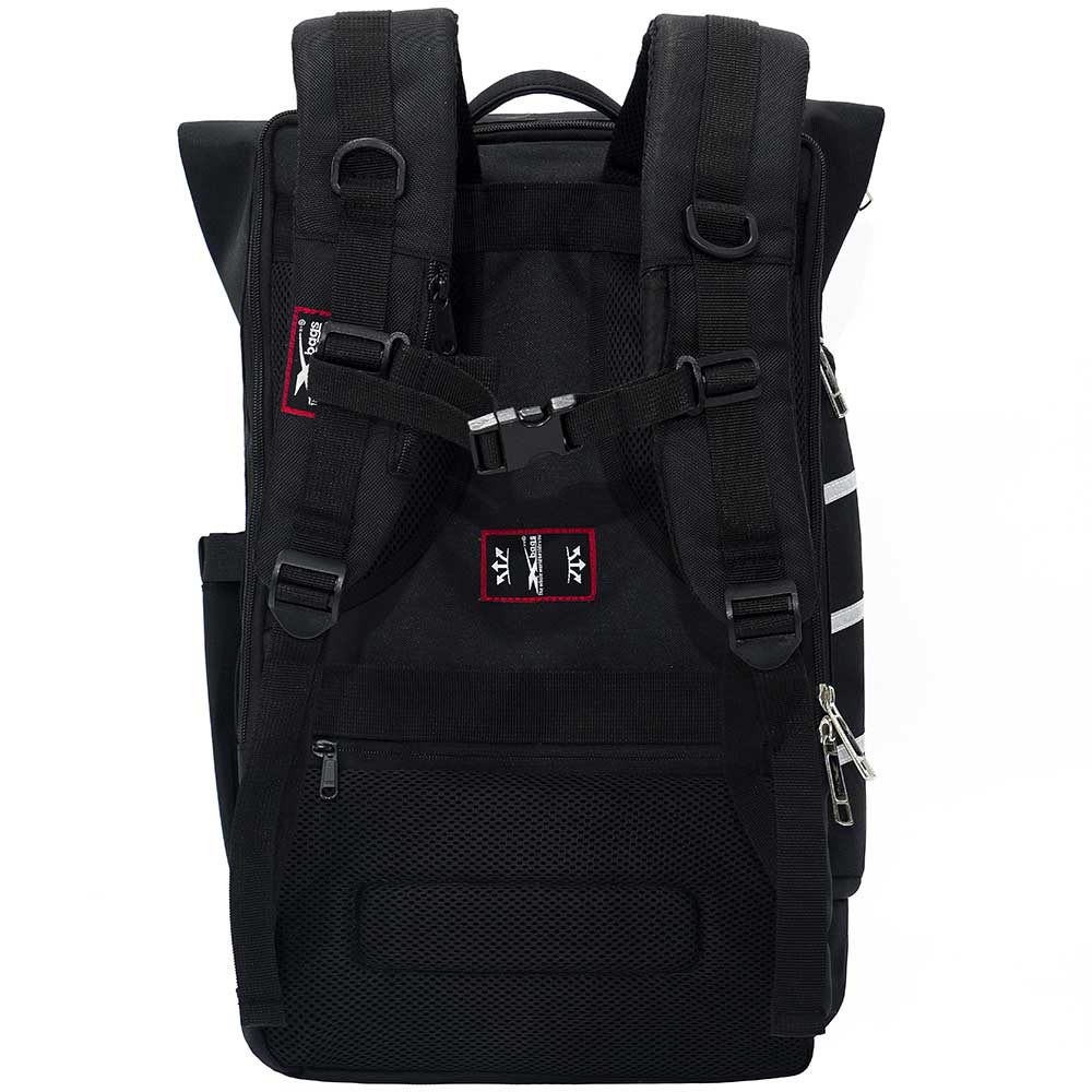 Balo du lịch cao cấp nắp gập dung tích lớn Xbags DarkBear XB 1202 đựng laptop 17 inch, chống sốc, chống nước – phong cách sang trọng, tiện dụng!