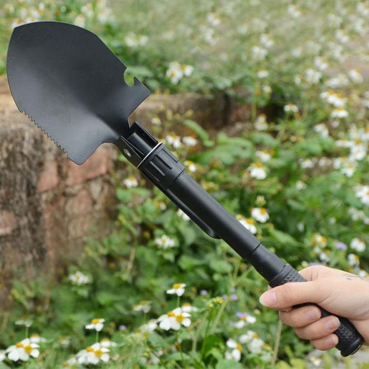 Xẻng Quân Dụng Đa Năng 5 Trong 1 kích thước mini tiện dụng và nhỏ gọn