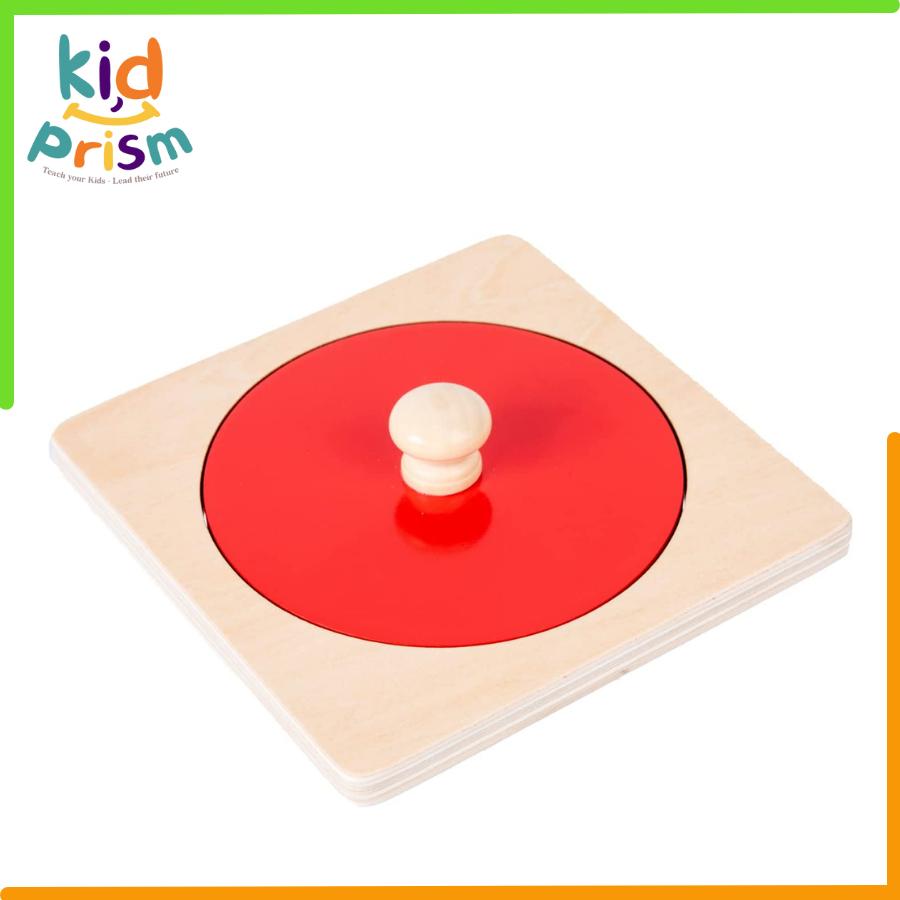 Đồ chơi giáo dục - Gương Montessori chất liệu gỗ &amp; kính an toàn dành cho trẻ từ 0-03 tháng