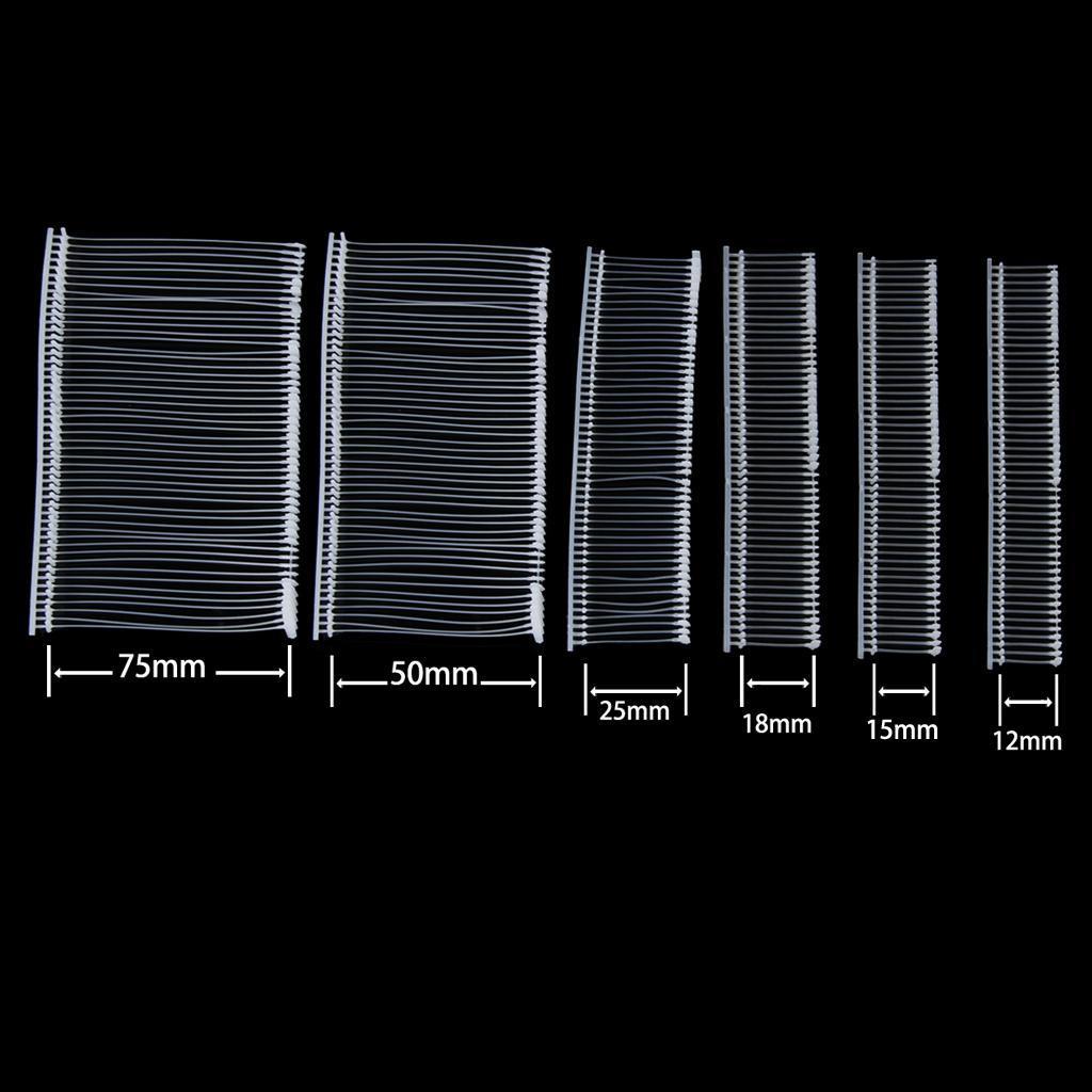 4x 5000 0.5-3"inch Standard Clothing Garment Price Label Tagging Tag Barbs