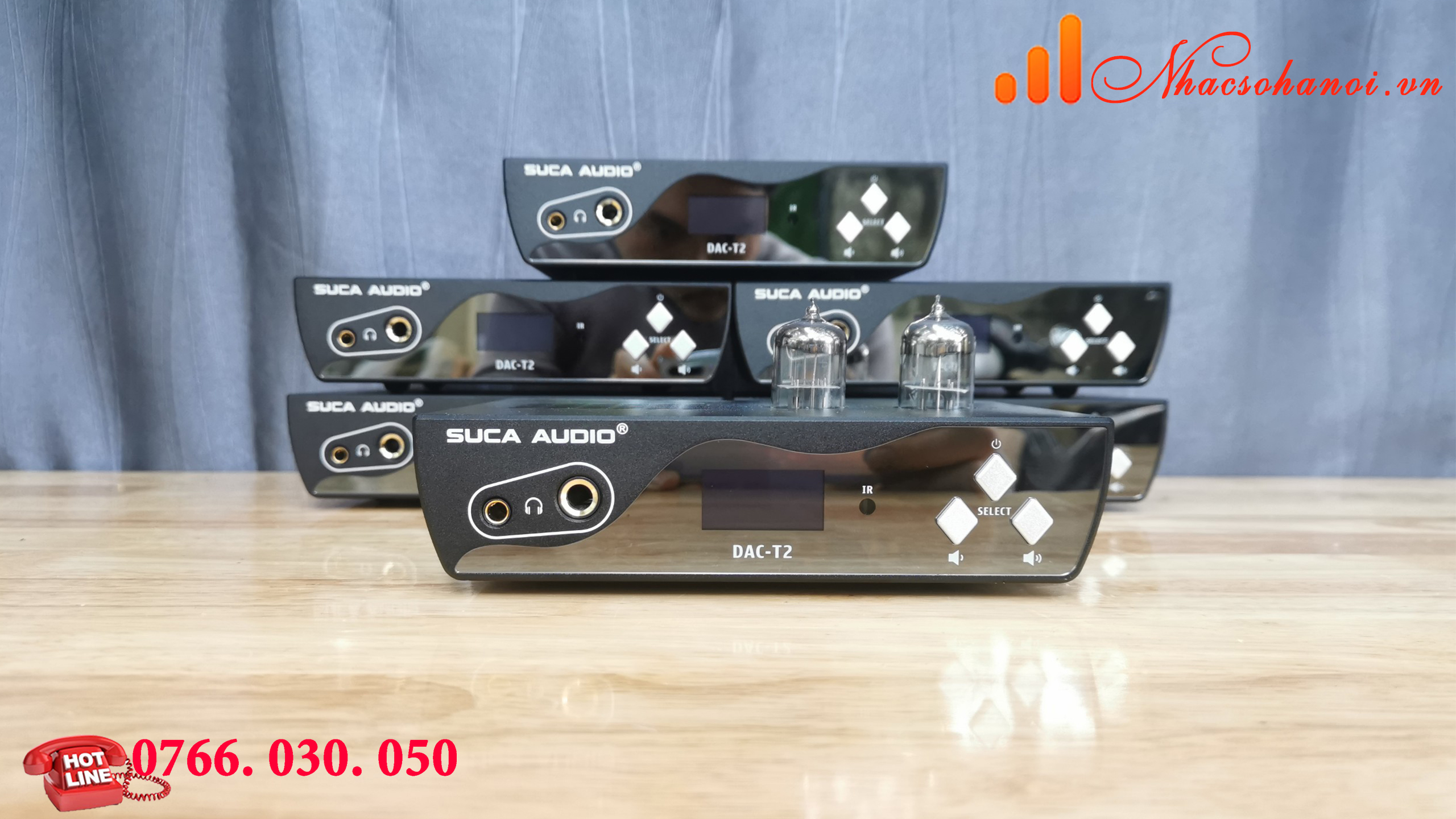 GIẢI MÃ TÍCH HỢP PRE ĐÈN SUCA -AUDIO DAC T2 NHẠC DSD512 - Hàng Chính Hãng