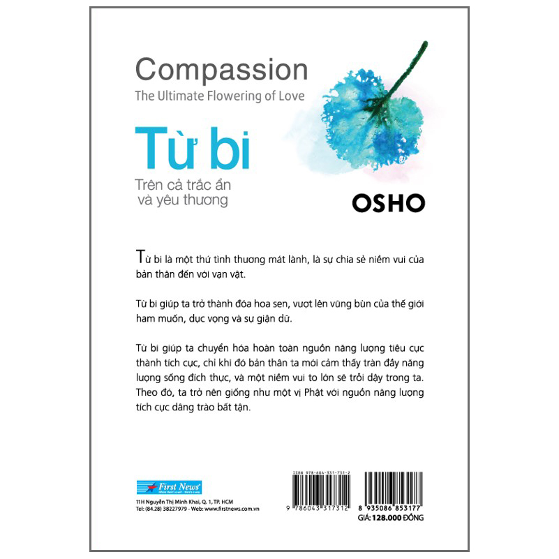 Sách OSHO Từ Bi - Compassion