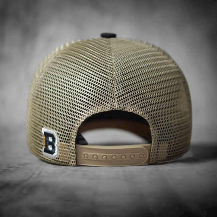 Mũ hiphop, nón snapback Motorcycle vải kaki phối lưới form chuẩn thời trang đường phố