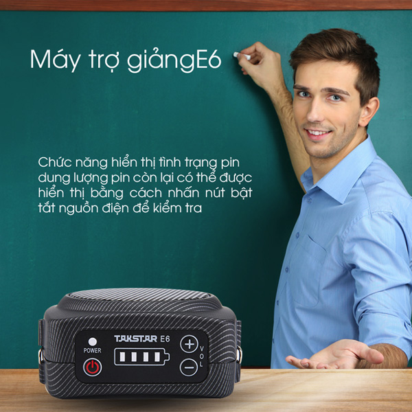 Máy trợ giảng Takstar E6 có dây - Hàng chính hãng