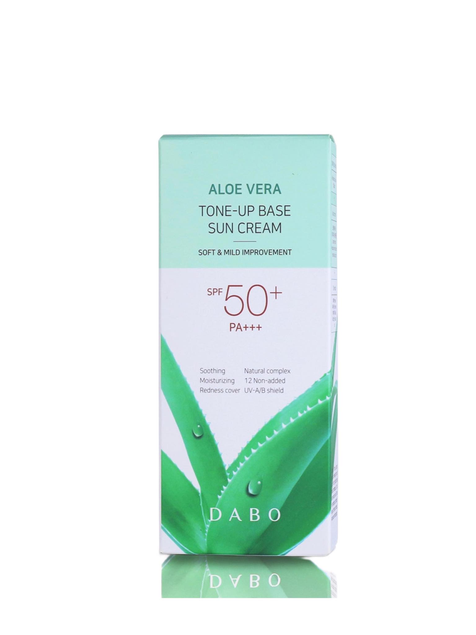 Kem chống nắng Lô Hội dưỡng da, nâng tone DABO Aloe Vera Tone-up Base Sun Cream