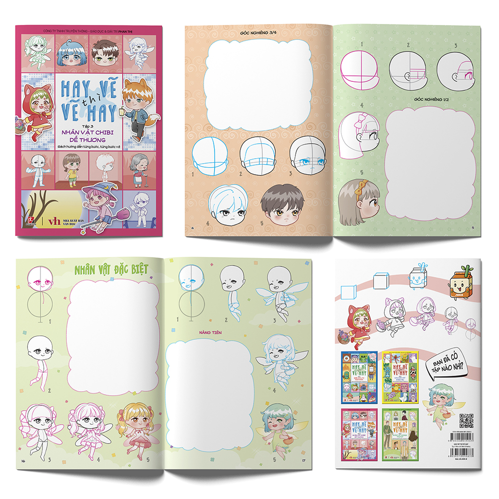Hay Vẽ Thì Vẽ Hay - Tập 3 - Nhân Vật Chibi Dễ Thương