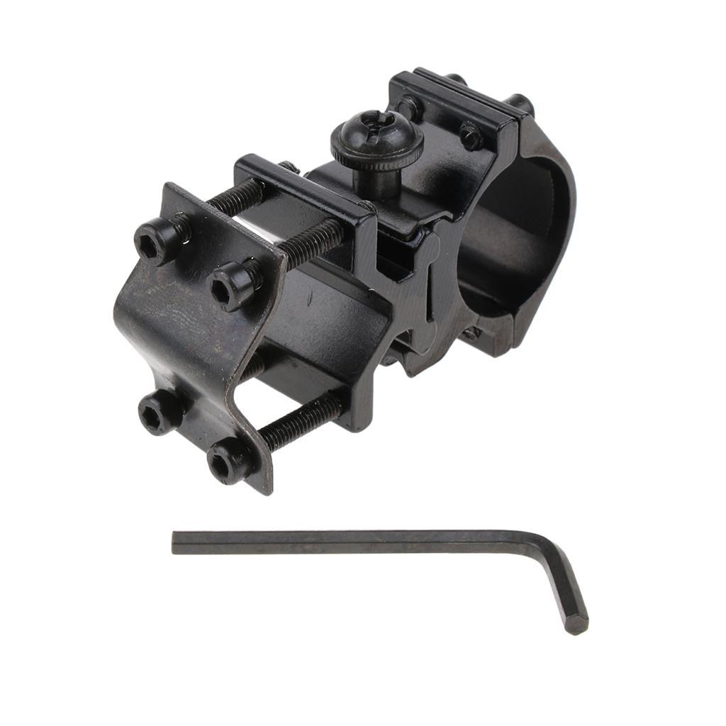 Universal Barrel & 20mm Rail 1" Flashlight Mount for SureFire Fenix