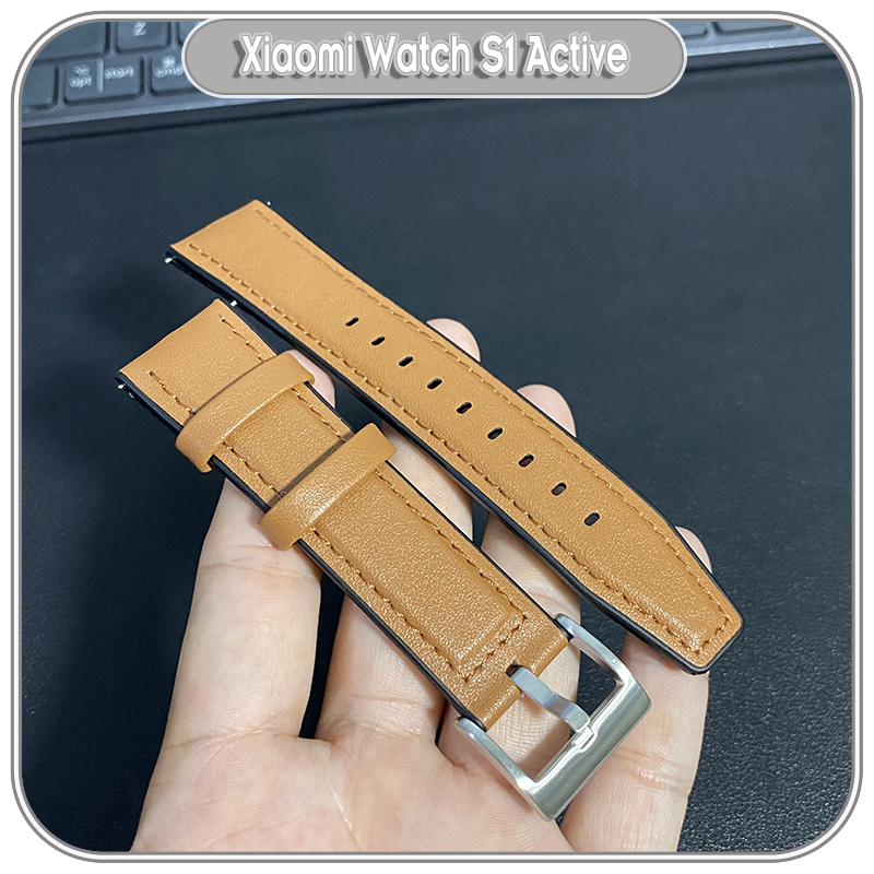 Dây thay thế cho Xiaomi Watch S1 Active dây da