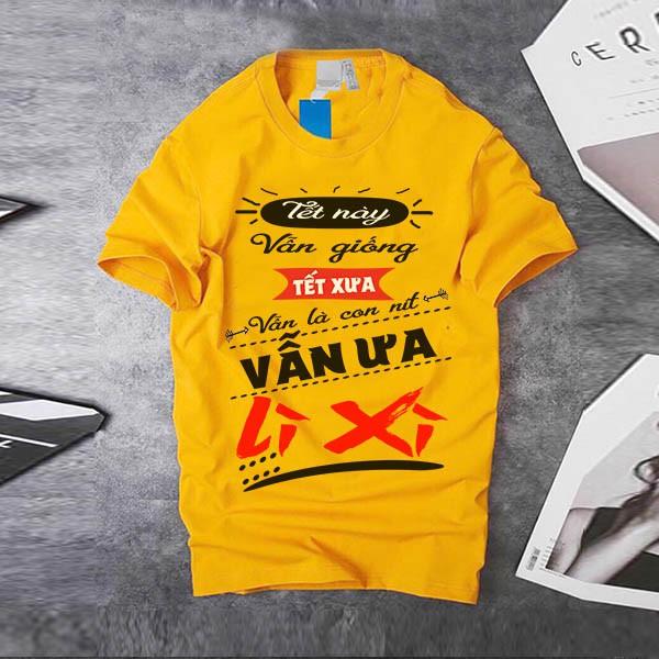 Áo thun TẾT TÂN SỬU 2021 VẪN CÒN CON NÍT - VẪN ƯA LÌ XÌ siêu độc
