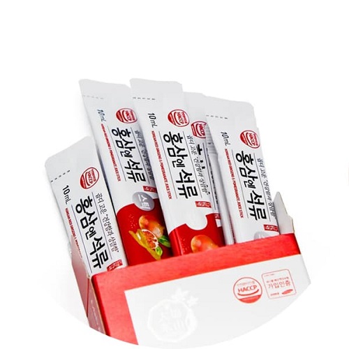 Nước hồng sâm lựu collagen Hàn Quốc Daedong 30 gói chính hãng dạng stick cho phụ nữ chống lão hóa, đẹp da, tăng cường hệ miễn dịch