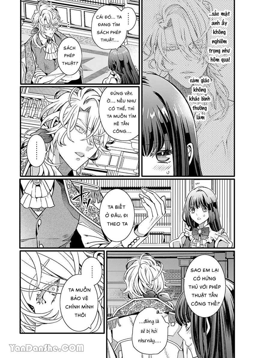 sau khi chuyển sinh thiên kim nhà bá tước muốn chạy khỏi hoàng tử chapter 9.2 5