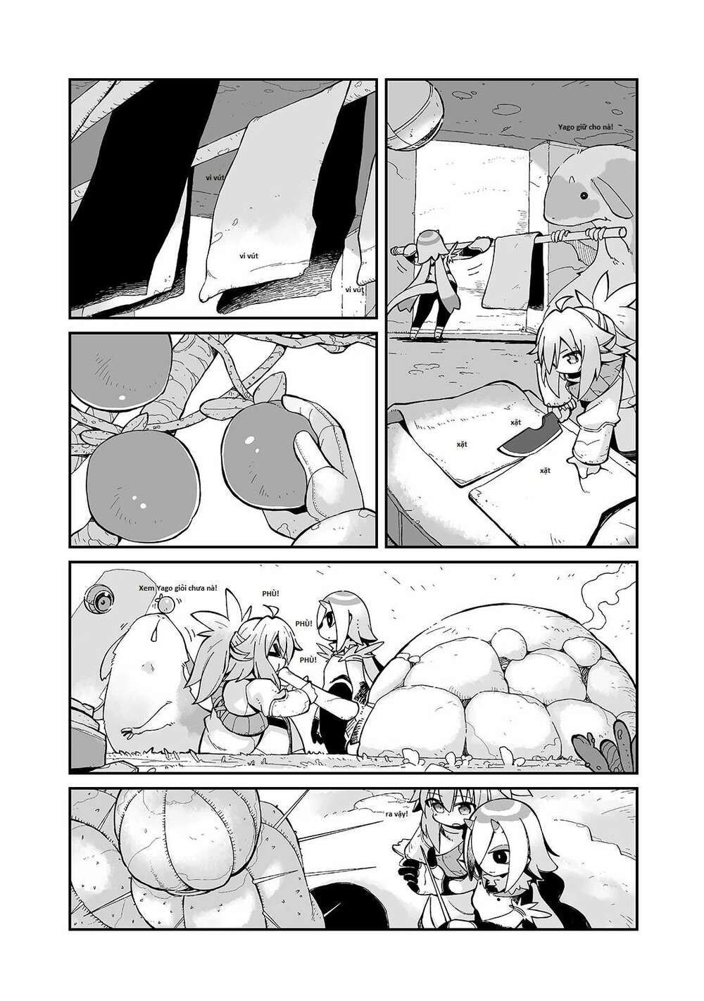 ngay cả khi hậu tận thế, thật hạnh phúc vẫn còn được sống... chapter 10 21