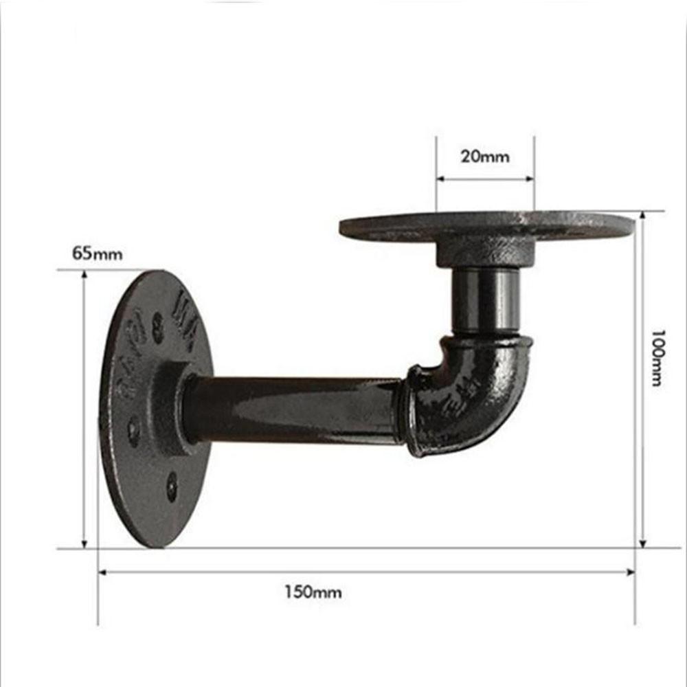 Kệ ống nước treo tường, Kệ ống nước gắn tường, kệ sách để đồ trang trí
