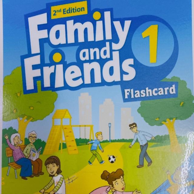 Flashcard cho giáo trình FAMILY AND FRIENDS 1 (2nd) -ép plastics