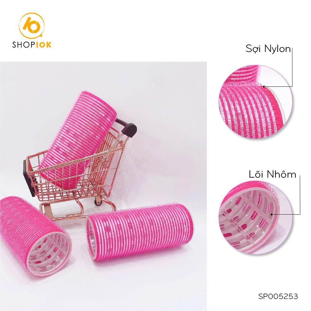 Lô uốn tóc tự dính, lô cuốn tóc phong cách Hàn Quốc lõi nhôm size 5x12cm SHOP10K