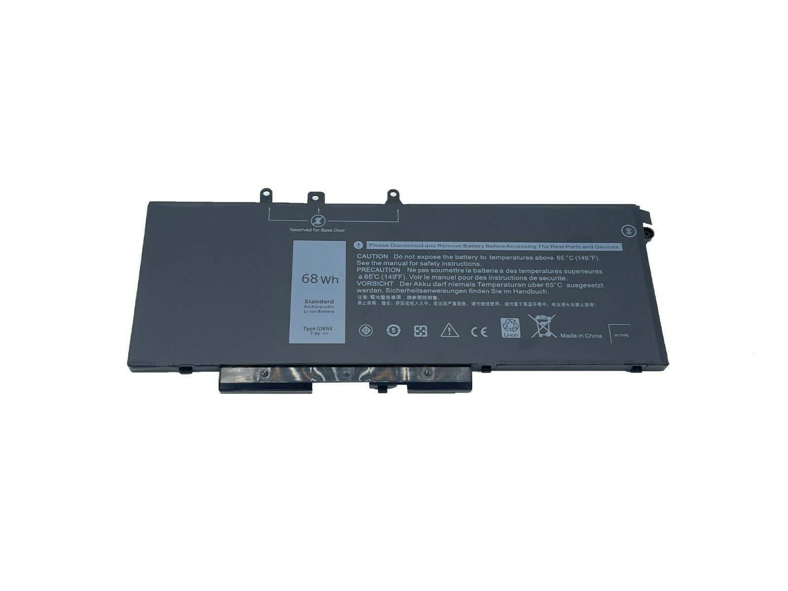 Pin dành cho Laptop Dell LATITUDE 5490 5580 5590 68Wh 7.6V GJKNX