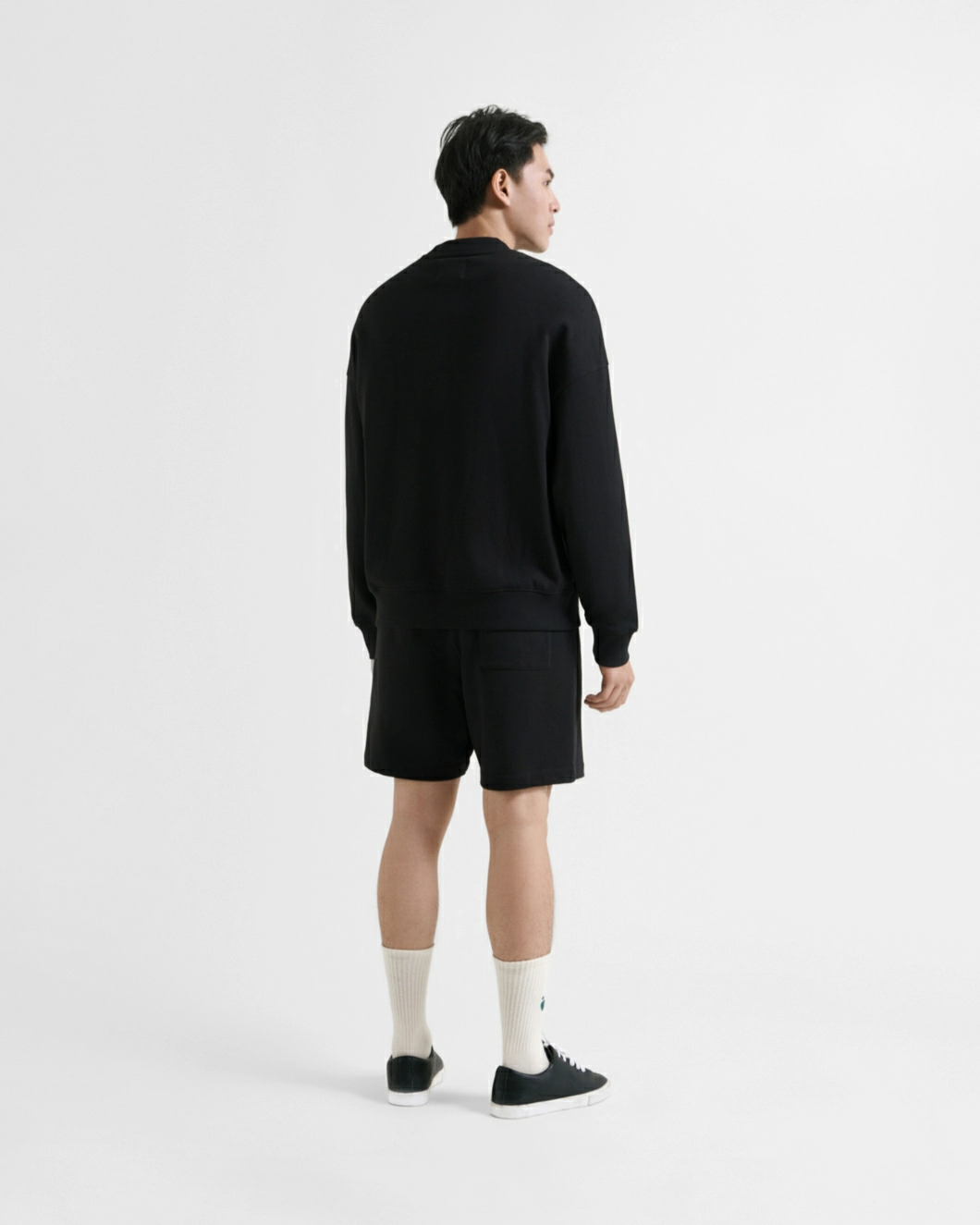 Áo sweatshirt unisex ROUTINE có hình in. Loose - 10F24SWEU001 | LASTORE MENSWEAR